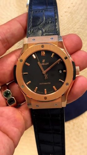 Hublot Classic Fusion Men's 43mm 542.OX.1181.LR Black Dial Automatic photo review