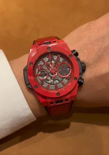 Hublot Big Bang Replica Unico 411.CF.8513.RX 45mm Red Magic Ceramic Watch photo review