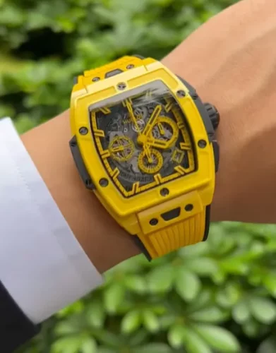 Hublot Spirit Of Big Bang Replica 642.CY.011Y.RX 42mm Yellow Magic Watch photo review