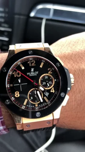 Hublot Big Bang 301.PB.131.RX Men's 44mm/48mm Rose Gold-tone Rubber Band photo review