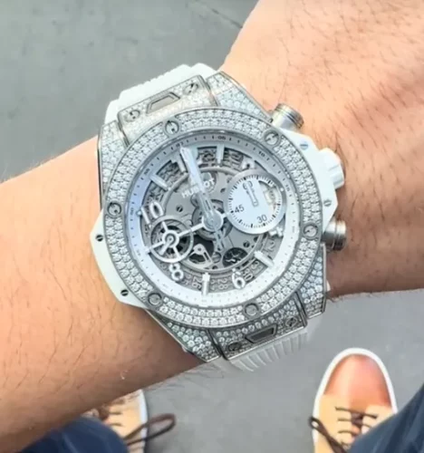 Hublot Big Bang 44mm 441.NE.2011.RW.1704 Men White Dial photo review