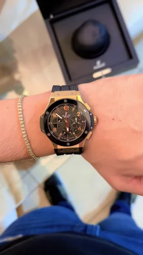 Hublot Big Bang 301.PB.131.RX Men's 44mm/48mm Rose Gold-tone Rubber Band photo review