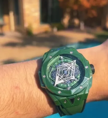 Hublot Big Bang Replica Unico 418.GX.5207.RX.MXM22 45mm Green Ceramic Watch photo review