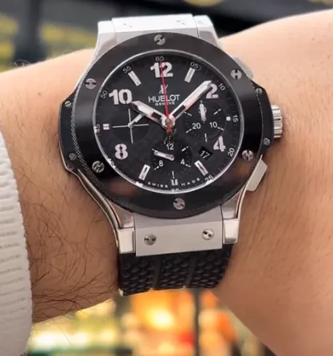 Hublot Big Bang Men's 301.SB.131.RX 44mm Automatic Black Dial photo review
