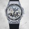 Swiss Hublot Big Bang Unico Replica Watch With Clear Sapphire Case And Case Skeleton Dial