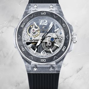 Swiss Hublot Big Bang Unico Replica Watch With Clear Sapphire Case And Case Skeleton Dial